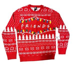 🎄 Friends TV Show Ugly Christmas Sweater Forever 21 – Size Small NWT Holiday